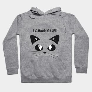 I Attack At Will Hoodie